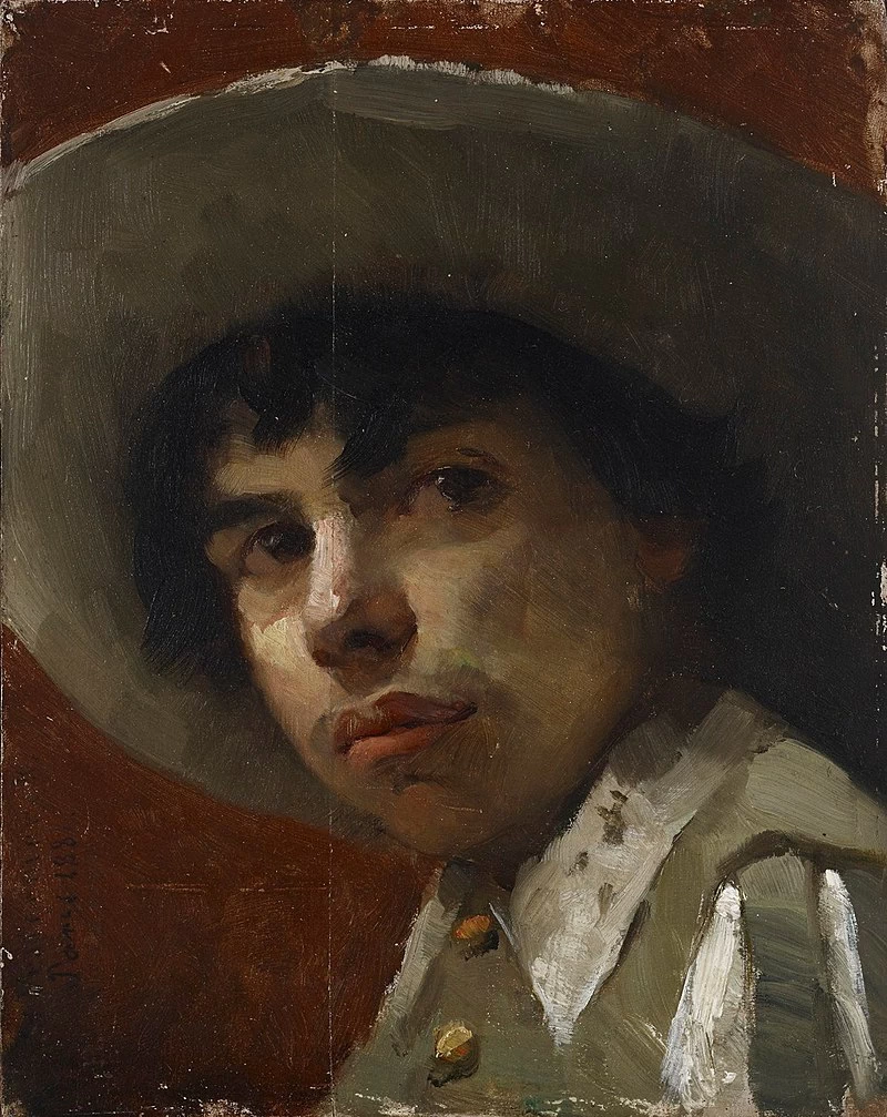 Ritratto del figlio di Colarossin - Finnish National Gallery